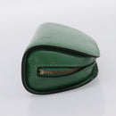 LOUIS VUITTON Epi Dauphine PM Cosmetic Pouch Green M48444 LV Auth 197119-4