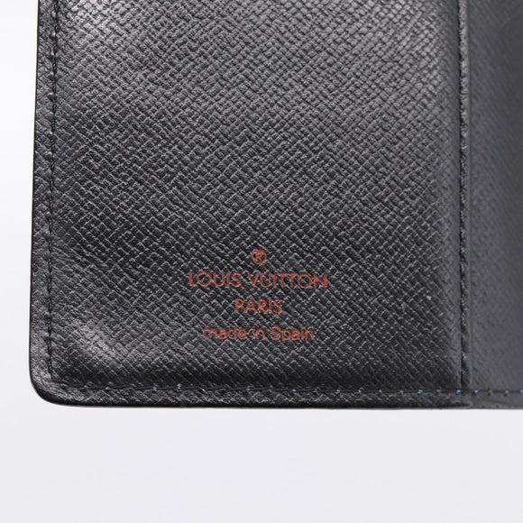 LOUIS VUITTON Epi Agenda PM Day Planner Cover Blue R20055 LV Auth 197120