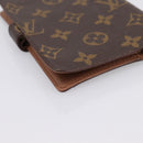 LOUIS VUITTON Monogram Agenda PM Day Planner Cover R20005 LV Auth 197122-16