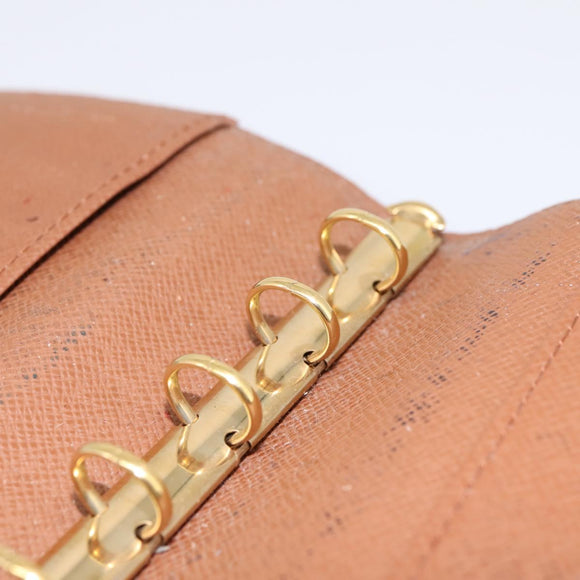 LOUIS VUITTON Monogram Agenda PM Day Planner Cover R20005 LV Auth 197122