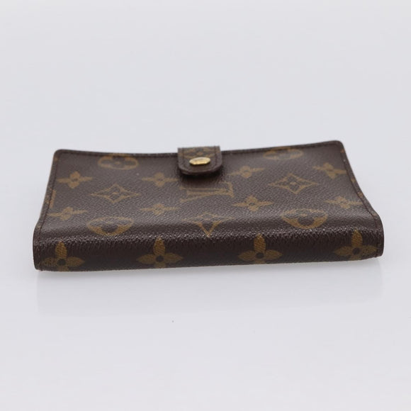 LOUIS VUITTON Monogram Agenda PM Day Planner Cover R20005 LV Auth 197122