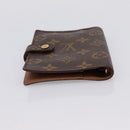 LOUIS VUITTON Monogram Agenda PM Day Planner Cover R20005 LV Auth 197122-5