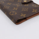 LOUIS VUITTON Monogram Agenda PM Day Planner Cover R20005 LV Auth 197122-14