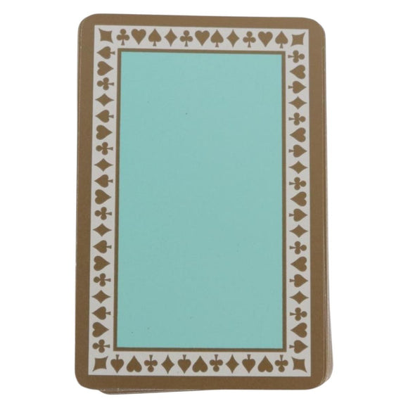 TIFFANY&Co. Playing Cards Paper Green Auth 197123A