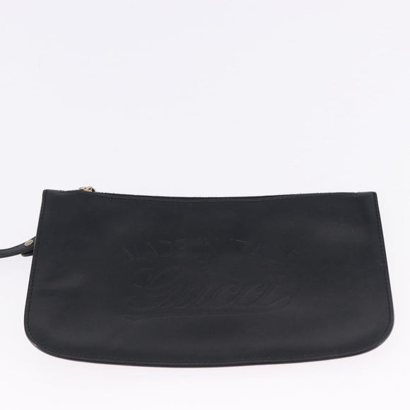GUCCI Tote Bag GG Canvas Black Gold 247209 Auth 197124