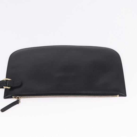 GUCCI Tote Bag GG Canvas Black Gold 247209 Auth 197124