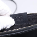 GUCCI Tote Bag GG Canvas Black Gold 247209 Auth 197124-21