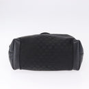 GUCCI Tote Bag GG Canvas Black Gold 247209 Auth 197124-9