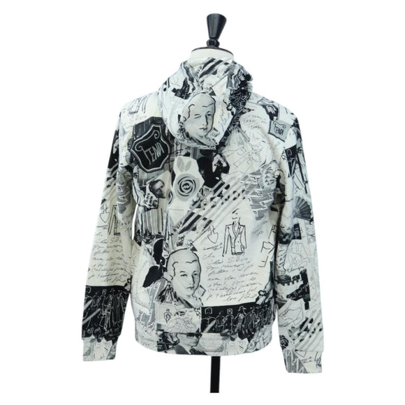 FENDI Hoody cotton XS White Auth 197126M