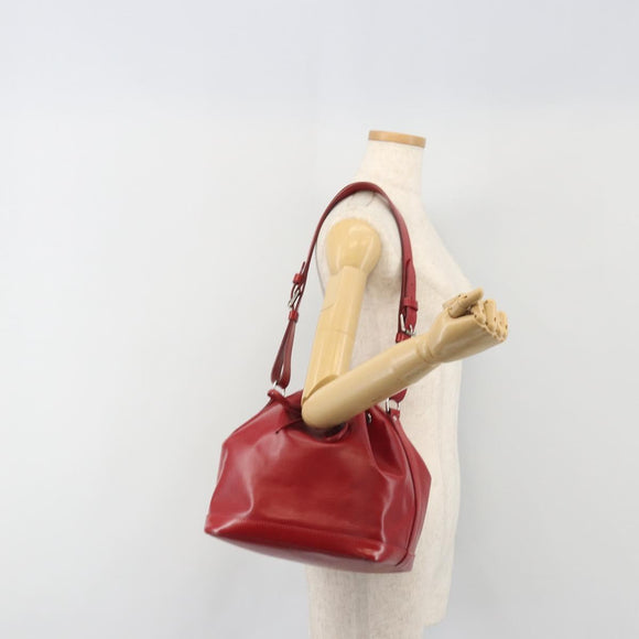 LOUIS VUITTON Epi Petit Noe Shoulder Bag Carmine M40839 LV Auth 197132A