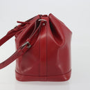 LOUIS VUITTON Epi Petit Noe Shoulder Bag Carmine M40839 LV Auth 197132A-3