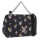 LOUIS VUITTON Rock Me II BB Shoulder Bag Calf leather Black LV Auth 197135V-1