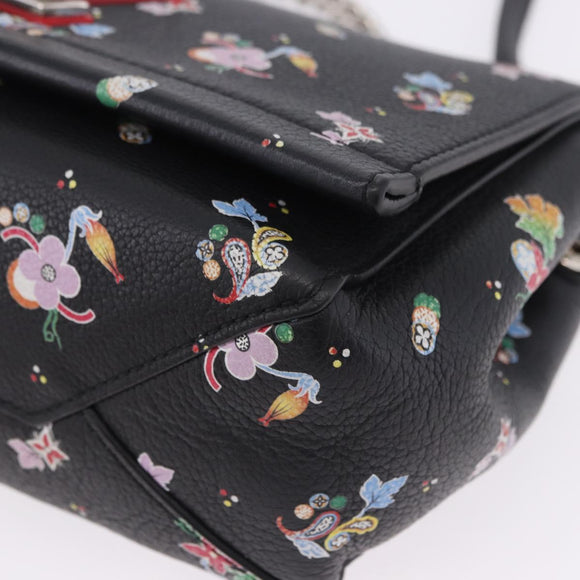 LOUIS VUITTON Rock Me II BB Shoulder Bag Calf leather Black LV Auth 197135V