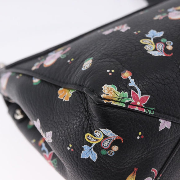 LOUIS VUITTON Rock Me II BB Shoulder Bag Calf leather Black LV Auth 197135V