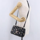 LOUIS VUITTON Rock Me II BB Shoulder Bag Calf leather Black LV Auth 197135V-26