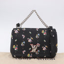 LOUIS VUITTON Rock Me II BB Shoulder Bag Calf leather Black LV Auth 197135V-12