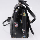 LOUIS VUITTON Rock Me II BB Shoulder Bag Calf leather Black LV Auth 197135V-4