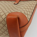 GUCCI Diamante Tote Bag Canvas Beige Silver 269878 Auth 197138-15