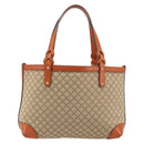 GUCCI Diamante Tote Bag Canvas Beige Silver 269878 Auth 197138-13