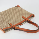 GUCCI Diamante Tote Bag Canvas Beige Silver 269878 Auth 197138-6