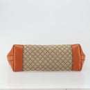 GUCCI Diamante Tote Bag Canvas Beige Silver 269878 Auth 197138-5