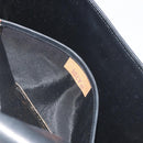 Salvatore Ferragamo Shoulder Bag Leather Black Gold Auth 197141-23