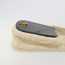 Salvatore Ferragamo Shoulder Bag Leather Black Gold Auth 197141-4