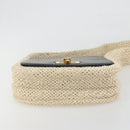Salvatore Ferragamo Shoulder Bag Leather Black Gold Auth 197141-9