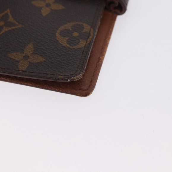 LOUIS VUITTON Monogram Agenda PM Day Planner Cover R20005 LV Auth 197145