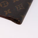 LOUIS VUITTON Monogram Agenda PM Day Planner Cover R20005 LV Auth 197145-12