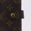 LOUIS VUITTON Monogram Agenda PM Day Planner Cover R20005 LV Auth 197145-13