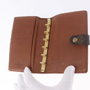 LOUIS VUITTON Monogram Agenda PM Day Planner Cover R20005 LV Auth 197145-14