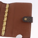 LOUIS VUITTON Monogram Agenda PM Day Planner Cover R20005 LV Auth 197145-17