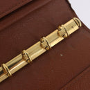 LOUIS VUITTON Monogram Agenda PM Day Planner Cover R20005 LV Auth 197145-21