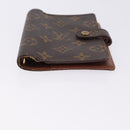 LOUIS VUITTON Monogram Agenda PM Day Planner Cover R20005 LV Auth 197145-8