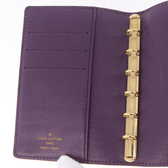 LOUIS VUITTON Epi Agenda PM Day Planner Cover Yellow R20059 LV Auth 197146