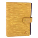 LOUIS VUITTON Epi Agenda PM Day Planner Cover Yellow R20059 LV Auth 197146-2