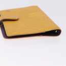 LOUIS VUITTON Epi Agenda PM Day Planner Cover Yellow R20059 LV Auth 197146-6