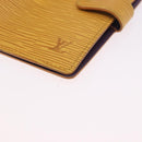 LOUIS VUITTON Epi Agenda PM Day Planner Cover Yellow R20059 LV Auth 197146-9