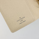 LOUIS VUITTON Damier Azur Agenda PM Day Planner Cover R20706 LV Auth 197147V-16
