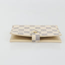 LOUIS VUITTON Damier Azur Agenda PM Day Planner Cover R20706 LV Auth 197147V-4