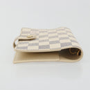 LOUIS VUITTON Damier Azur Agenda PM Day Planner Cover R20706 LV Auth 197147V-6