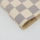 LOUIS VUITTON Damier Azur Agenda PM Day Planner Cover R20706 LV Auth 197147V-9