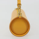 LOUIS VUITTON Epi Soufflot Pouch Yellow LV Auth 197149A-3