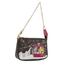 LOUIS VUITTON Monogram Vivienne Mini Pochette Accessoires M68490 LV Auth 197150M-1
