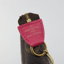 LOUIS VUITTON Monogram Vivienne Mini Pochette Accessoires M68490 LV Auth 197150M-19