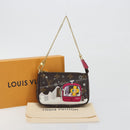 LOUIS VUITTON Monogram Vivienne Mini Pochette Accessoires M68490 LV Auth 197150M-12