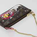 LOUIS VUITTON Monogram Vivienne Mini Pochette Accessoires M68490 LV Auth 197150M-6