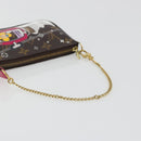 LOUIS VUITTON Monogram Vivienne Mini Pochette Accessoires M68490 LV Auth 197150M-7