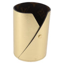 LOUIS VUITTON Monogram Pocrayon Gaston Pen Case Gold LV Auth 197153A-1